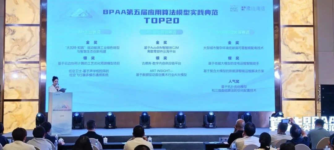 第五届BPAA应用算法模型实践典范大赛总决赛在普陀举办
